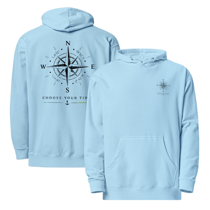 Compass Hoodie – Choose Your Tide