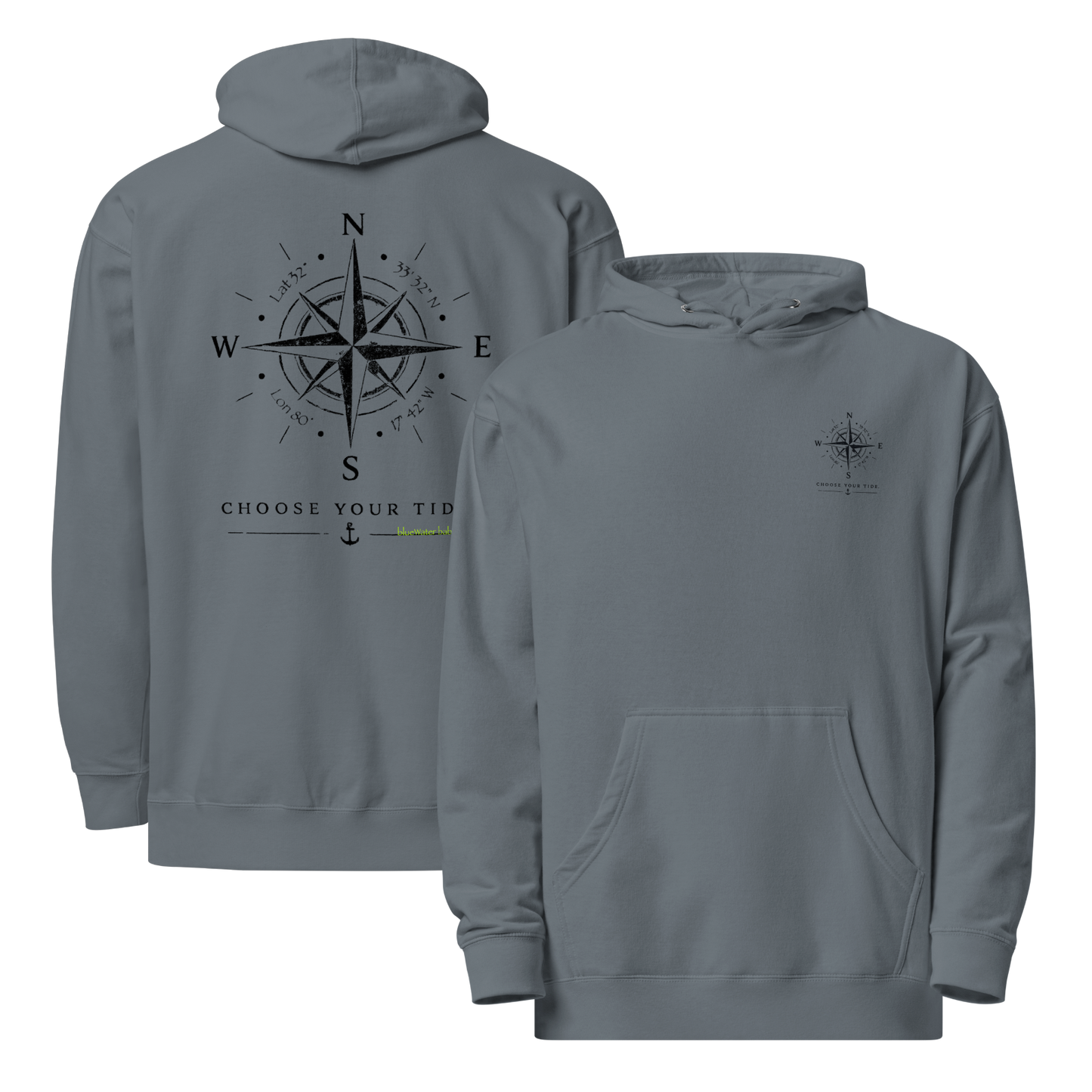 Compass Hoodie – Choose Your Tide
