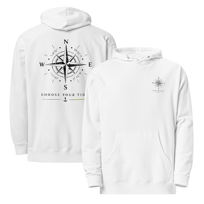 Compass Hoodie – Choose Your Tide